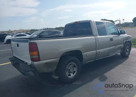 2000 Chevrolet Silverado 1500 Ls из США, поврежденный, VIN 2GCEC19V2Y1378547